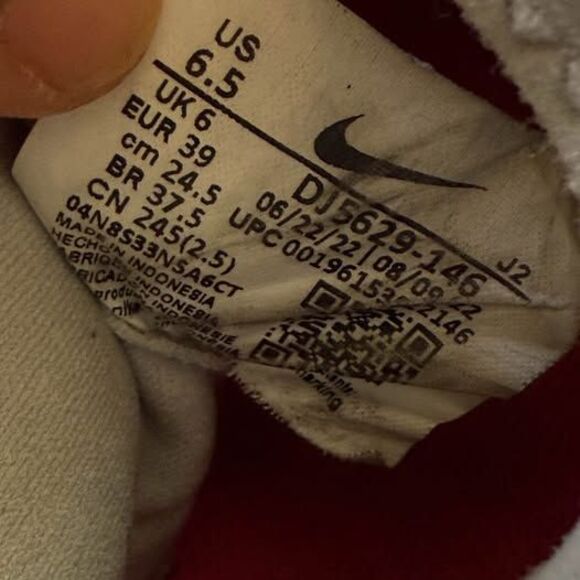 Nike Zoom Mercurial Superfly 9 White Turf Cleats Men's/ Big Kids Size 6.5 - Picture 5 of 5